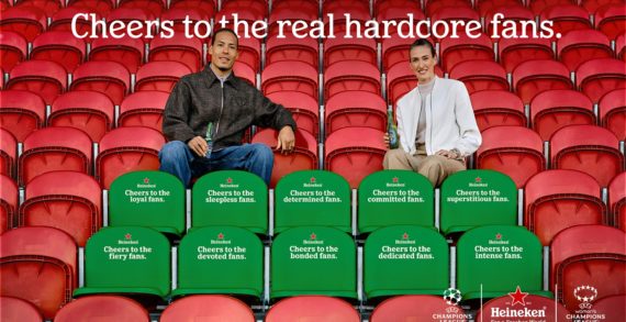 Heineken® Says “Cheers To The Real Hardcore Fans,” – But They Aren’t Who You Think