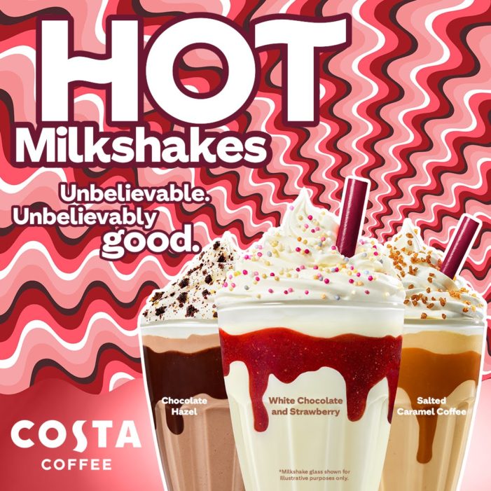 Costa Coffee launches social campaign featuring comedian John Robins, inviting public to rename new ‘Hot Milkshake’ range