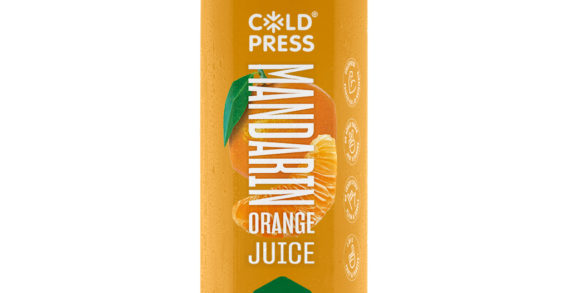 COLDPRESS BROADENS ITS CITRUS FRUIT HORIZONS BY ADDING A SUBLIME MANDARIN WITH ADDED VITAMINS (B,D&E) TO ITS NUTRITIOUS FLAVOUR STABLE