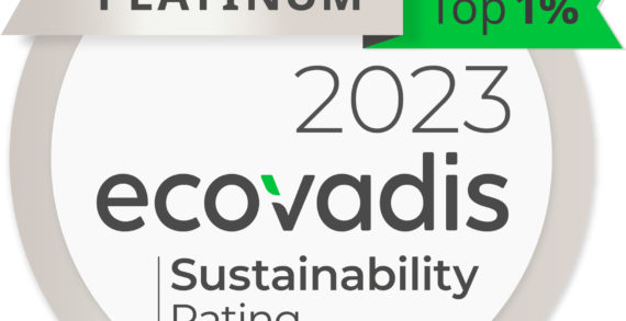 SIG awarded platinum status from EcoVadis for fifth consecutive year