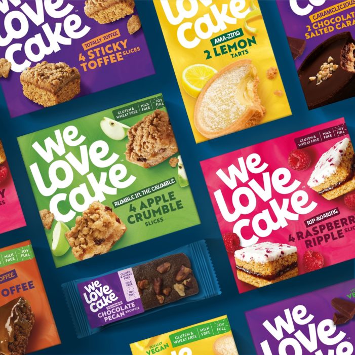FREE-FROM DISRUPTER ‘WE LOVE CAKE’ GETS A BRAND MAKEOVER TO KICK OFF 2024