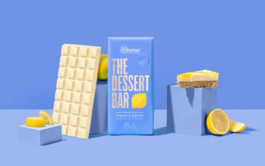 Butterfly Cannon serves up a delicious design for Divine Chocolate’s new Dessert Bar range
