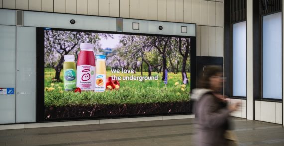 Commuters journey underground in innocent’s new soil health campaign