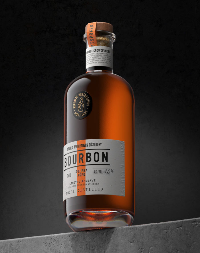 Midday Studio creates Republic Restorative’s signature Bourbon.