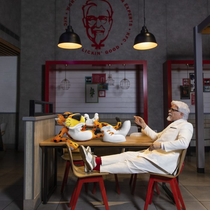 In a bold move that’s set to shake up taste buds across the region, KFC has joined forces with the iconic Cheetos to unveil a culinary sensation: Crunchin’ Cheese Fried Chicken!