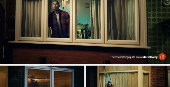 McDonald’s and Leo Burnett UK capture the excitement of waiting for a McDelivery in new OOH campaign