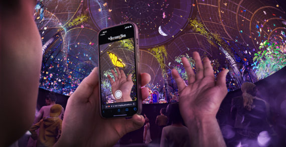 Laine brings augmented reality experience to Brighton’s Iconic Spiegeltent