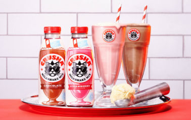 Crusha undergoes a major reimagining as it recreates the authentic modern diner milkshake experience in the home with a disruptive new identity by Outlaw
