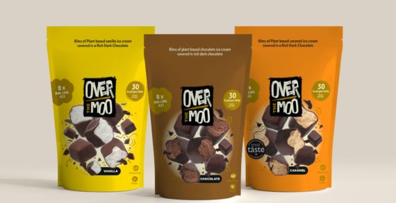 OVER THE MOO ADDS INDULGENT CHOCOLATE ICE CREAM BITES TO ITS PIONEERING POUCH OFFER