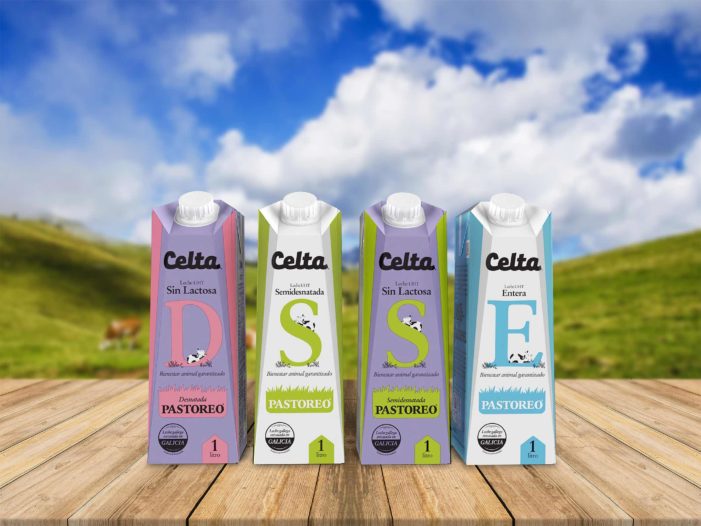 Leche Celta is the first in Spain to marketSIG MidiFit 1L family carton packs