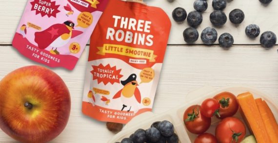 THREE ROBINS LAUNCHES KIDS OAT-BASED SMOOTHIES WITH HIDDEN VEG + NO ADDED SUGAR