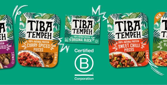 Tiba Tempeh becomes the world’s highest-scoring meat-free B-Corp!