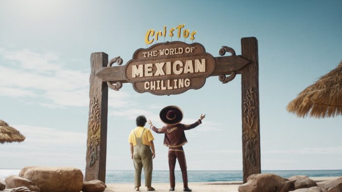 Scarecrow M&C Saatchi collaborates with Rajiv Rao to create a quirky new World of Mexican Chilling for Cristos Wafers.