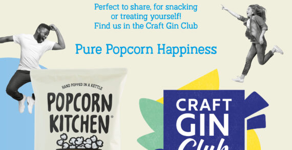 POPCORN KITCHEN FORGES THE PERFECT ‘PAIRING UNION’ WITH CRAFT GIN CLUB             