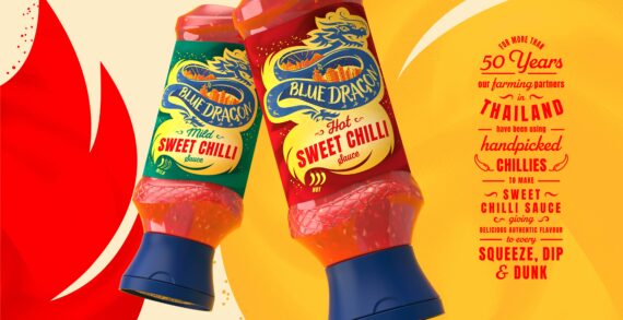 Squeeze, Dip, Dunk.  Sweet Chilli Sauce the right way, with Blue Dragon’s all new squeezy condiment bottle!