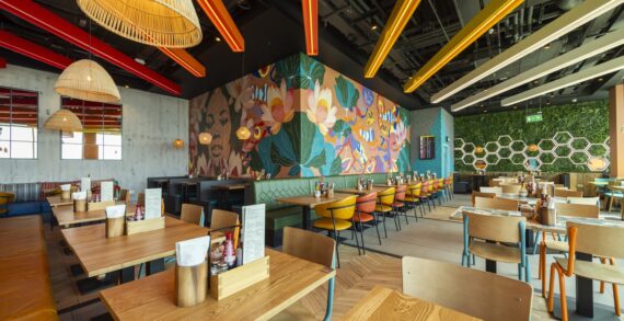 Harrison Takes a Sustainability-First Approach to New Giraffe World Kitchen Manchester Airport Opening