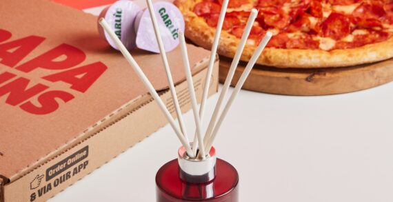 Papa Johns launches Pepperoni Pizza Diffuser, as 1 in 4 students (24%1) say the smell of fresh pizza helps reduce stress