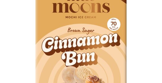 LITTLE MOONS EXTENDS ITS ICE CREAM MOCHI RANGE WITH BROWN SUGAR CINNAMON BUN