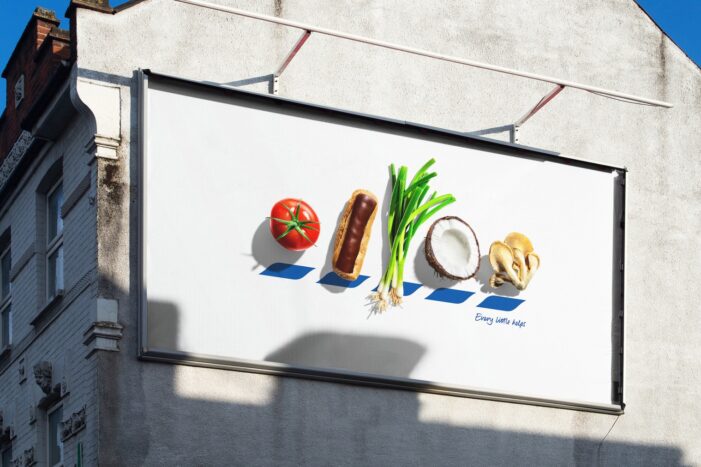 TESCO STANDS FOR QUALITY FOOD, QUITE LITERALLY, IN NEW OOH CAMPAIGN BY BBH LONDON