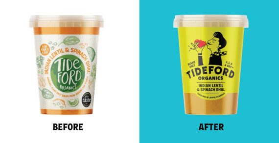 Repositioning Tideford Organics as the curators of joyful plant-based flavours.