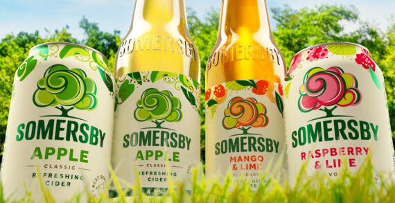 BORN UGLY AND CARLSBERG GROUP UNVEIL SOMERSBY’S GLOBAL VISUAL IDENTITY REFRESH