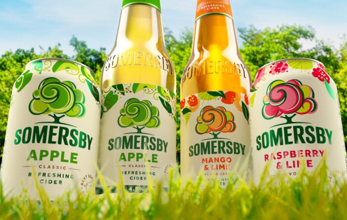 BORN UGLY AND CARLSBERG GROUP UNVEIL SOMERSBY’S GLOBAL VISUAL IDENTITY REFRESH