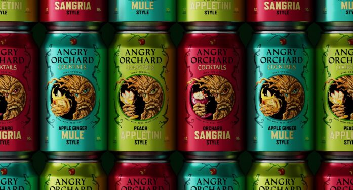 Independent Brand Design Agency Vault49 Reveals Illustrative Design for Angry Orchard’s New Range of RTD Cocktails