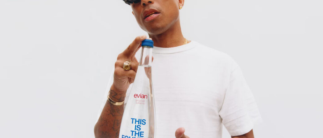 evian unveils latest Limited-Edition “Fountain of Youth” Bottles designed by Pharrell Williams x Humanrace