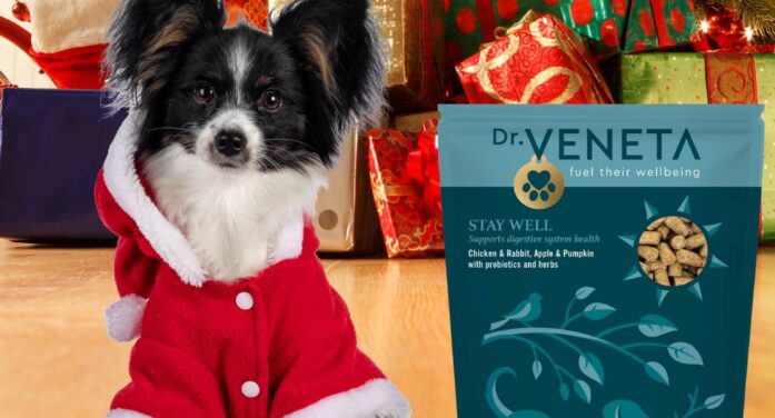 Kent Based Dr Veneta Adds An Eagerly Anticipated Wellness Variant To Its Pioneering Dog Food Range to Tackle Festive Greed Taking On The Growing Obesity Epidemic Among UK Dogs