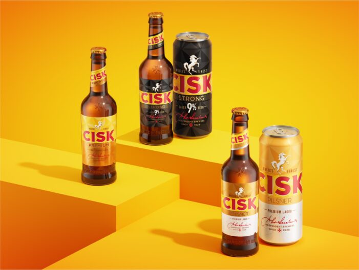 bluemarlin unveils redesigned Cisk beer portfolio, bringing a cohesive identity to Malta’s iconic brand