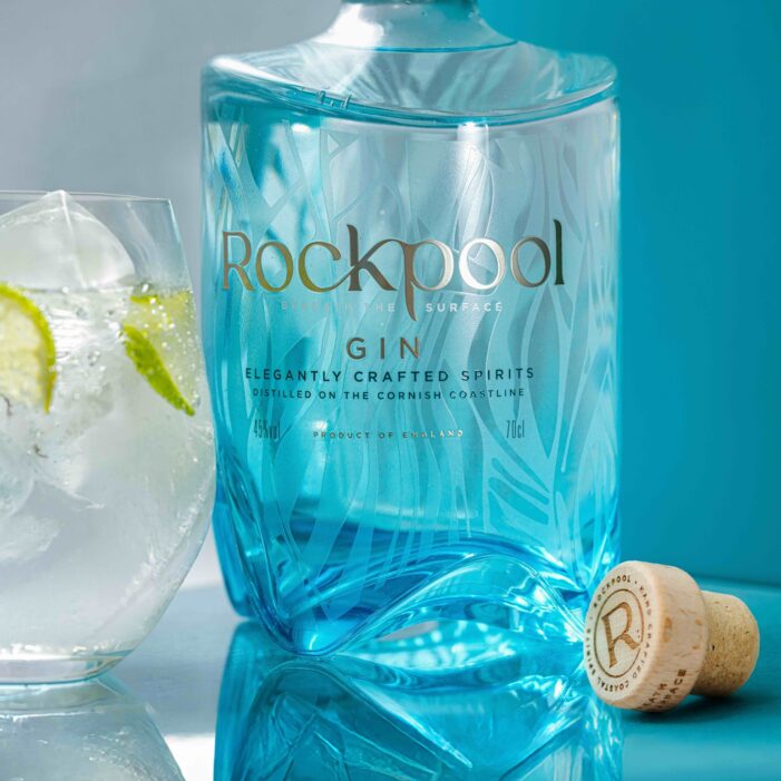 NUDE BRAND CREATION MAKES WAVES WITH PACKAGING DESIGN FOR NEW ROCKPOOL GIN