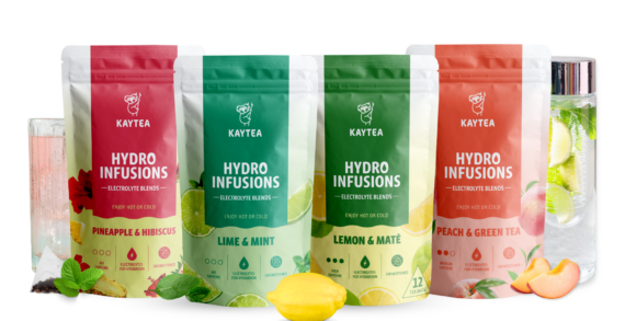 KAYTEA ENTERS THE FUNCTIONAL TEA SPACE WITH NEW! HYDRO INFUSIONS BLENDS