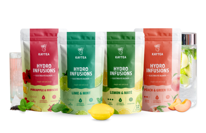 KAYTEA ENTERS THE FUNCTIONAL TEA SPACE WITH NEW! HYDRO INFUSIONS BLENDS