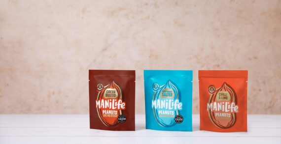 ManiLife launches into on-the-go snacking with 25g packs of peanuts and extends the range with Chilli & Lime