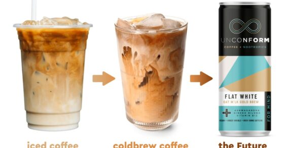 UNCONFORM COLD BREW COFFEE WITH NOOTROPICS COMES OF AGE                                                             