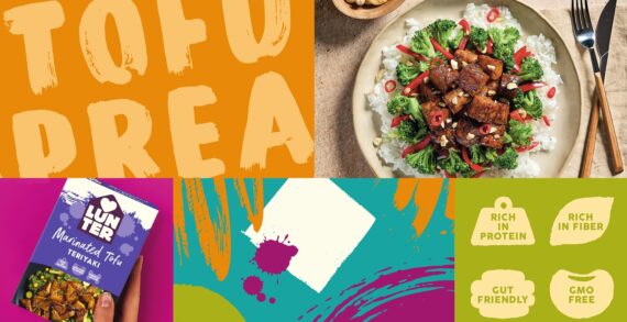 Lunter’s fresh identity inspiring tofu taste experiences for the family