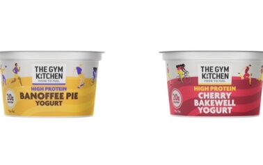 THE GYM KITCHEN CHERRY BAKEWELL YOGURT RETURNS TO SHELVES AS PART OF FURTHER RANGE EXPANSION IN ASDA