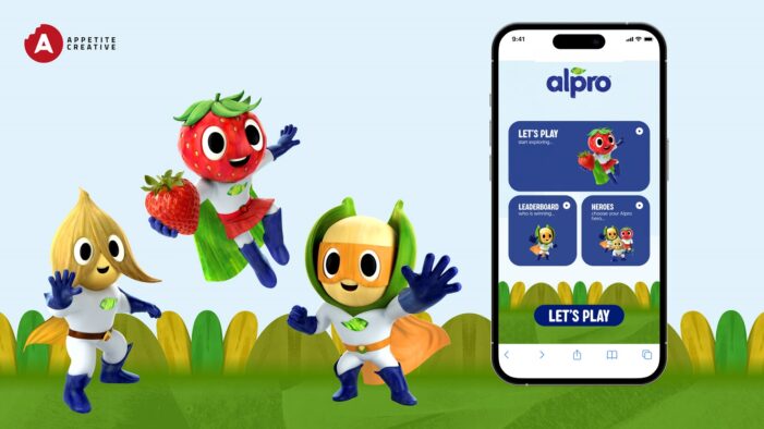 Alpro launches superhero-inspired classic adventure connected packaging experience