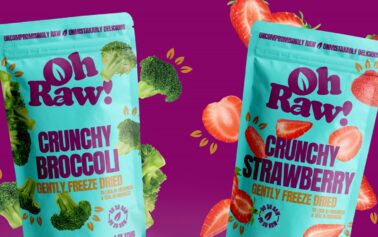 Greatergood Brands® designs new identity and packaging design for freeze dried fruit & vegetable snack range
