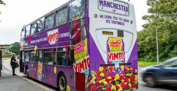 Vimto and Wavemaker UK paint towns purple as they dare the public to love the taste – and sound – of the iconic drink
