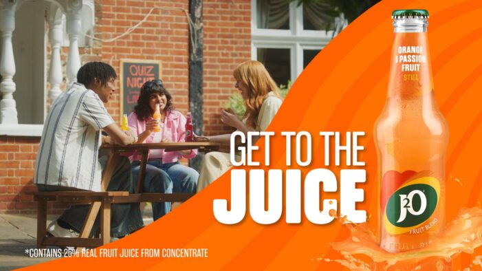J2O skips the small talk with ‘Get to the Juice’ campaign by VCCP