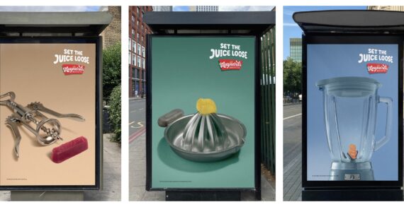 Maynards Bassetts ‘Set the Juice Loose’ (again) in new summer out-of-home campaign by VCCP