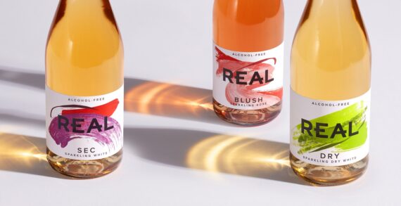 B&B studio re-imagines REAL as the definitive alcohol-free wine alternative.