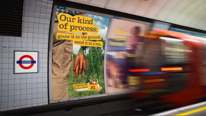ABEL & COLE ENCOURAGES UK SHOPPERS TO ‘UNPROCESS YOUR FOOD’ AND RECONNECT WITH REAL FOOD IN LATEST DISRUPTIVE ADVERTISING CAMPAIGN
