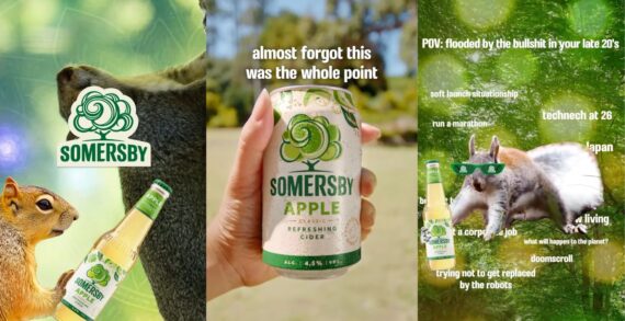 Sassy Squirrels and Treeside Confessions: Somersby cuts through modern-day bullshit with social-first content formats from We Are Social
