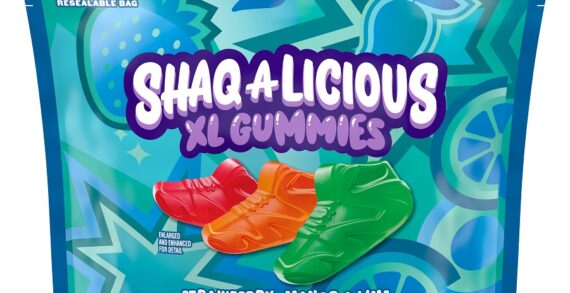 Shaq-A-Licious Just Got Kicks: Shaquille O’Neal Drops Sneaker-Shaped Gummies in Three Bold New Flavors