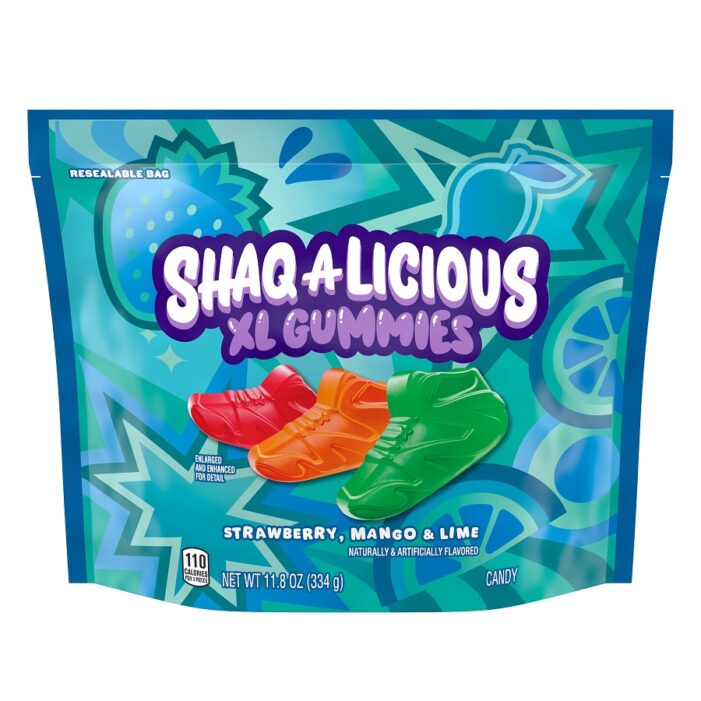 Shaq-A-Licious Just Got Kicks: Shaquille O’Neal Drops Sneaker-Shaped Gummies in Three Bold New Flavors
