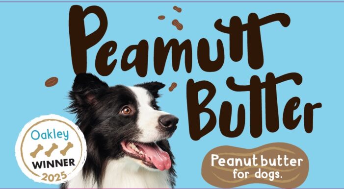 LIVERPOOL BORDER COLLIE ‘OAKLEY’ TO BECOME THE FAMOUS FACE OF DOG TREAT PEAMUTT BUTTER