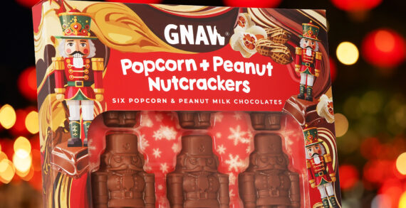 Gifting Season Sees Gnaw Debut Ginger Dudes, Podgy Christmas Puds, Cool-Mint Penguins and Popcorn & Peanut Nutcracker Soldiers