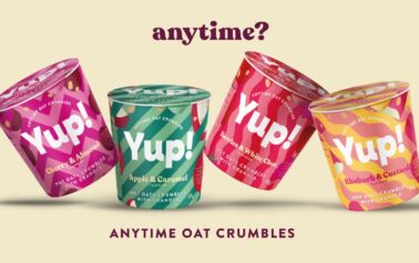 The only way is Yup! Family & Friends helped bring to life a new snack concept, Yup! Anytime oat crumbles, through their long-time partnership with Mornflake